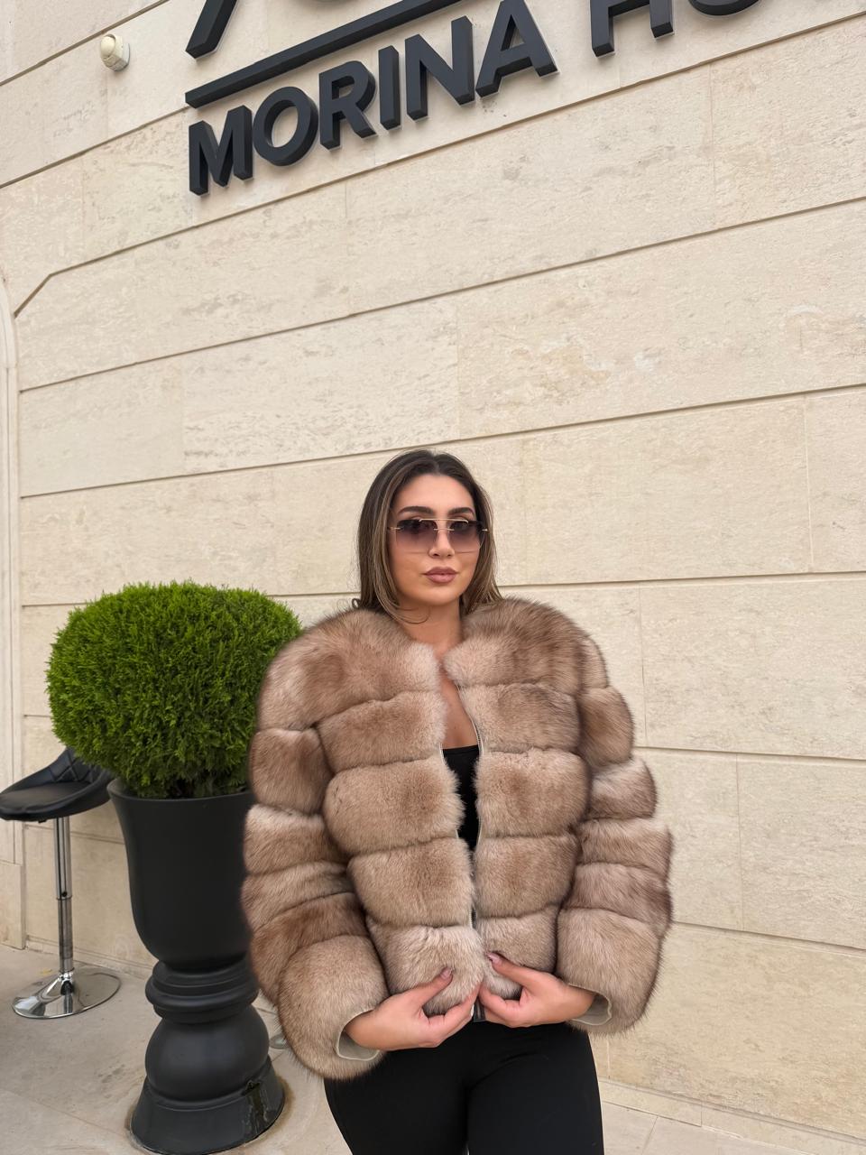 Dirty beige fox simple model