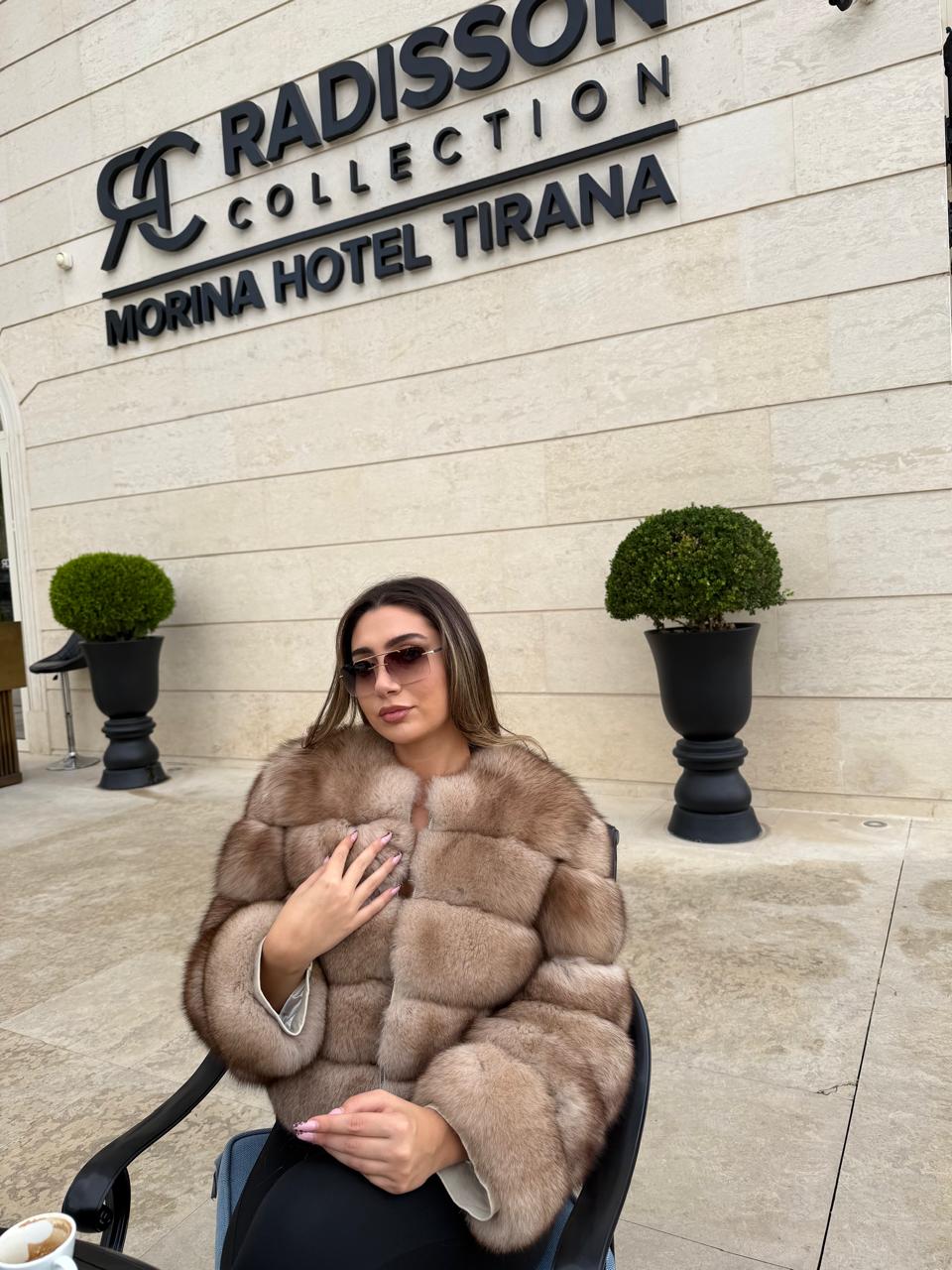 Dirty beige fox simple model