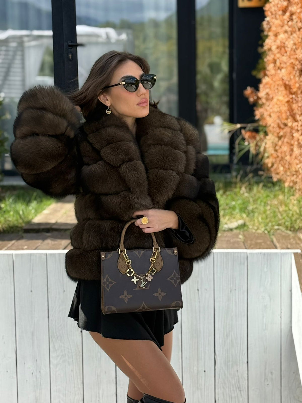 Russian dark fox model