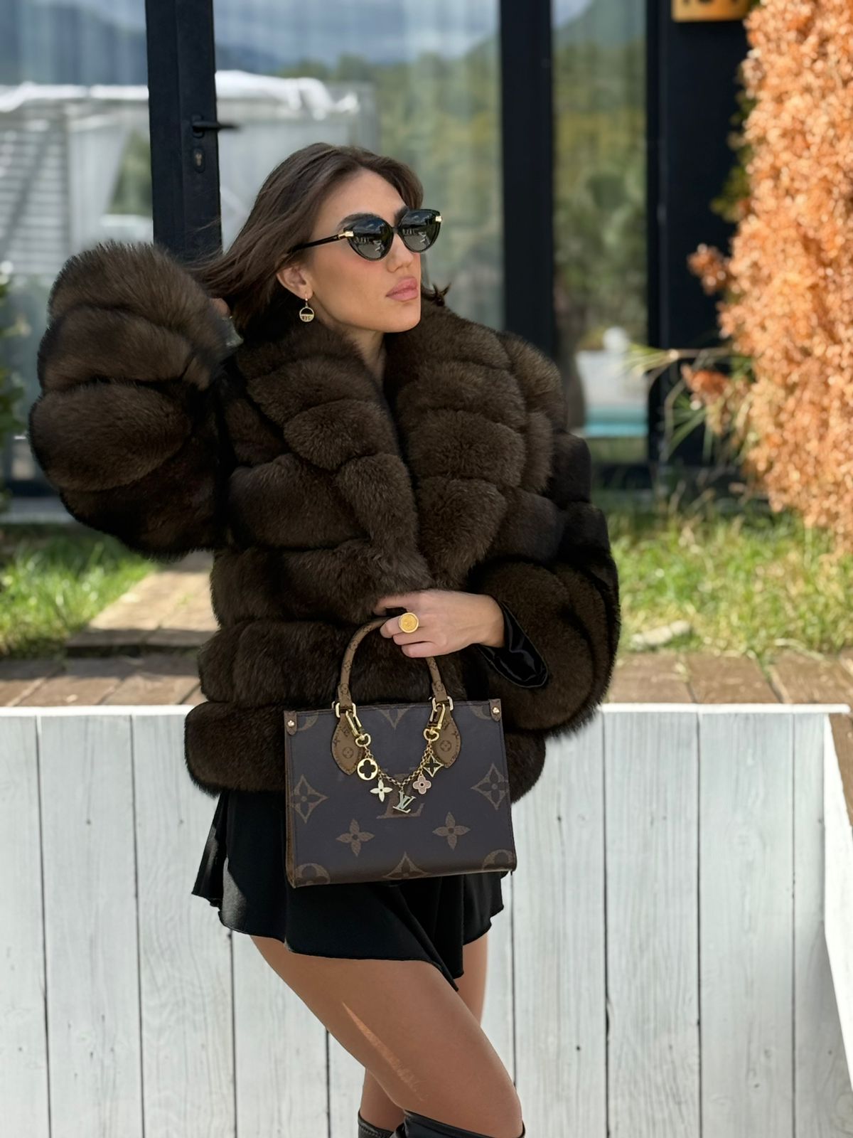 Russian dark fox model