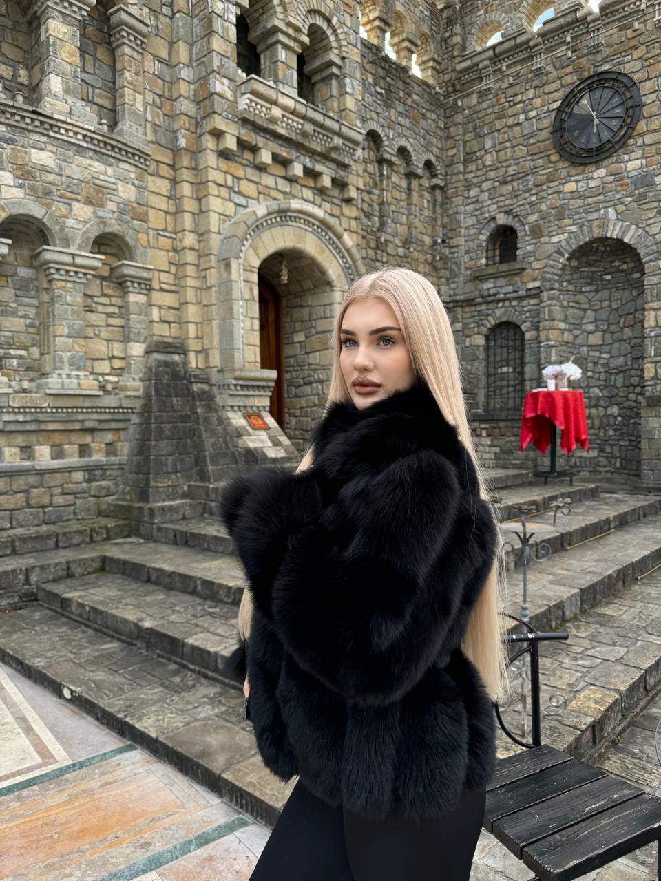 Black widow fox model