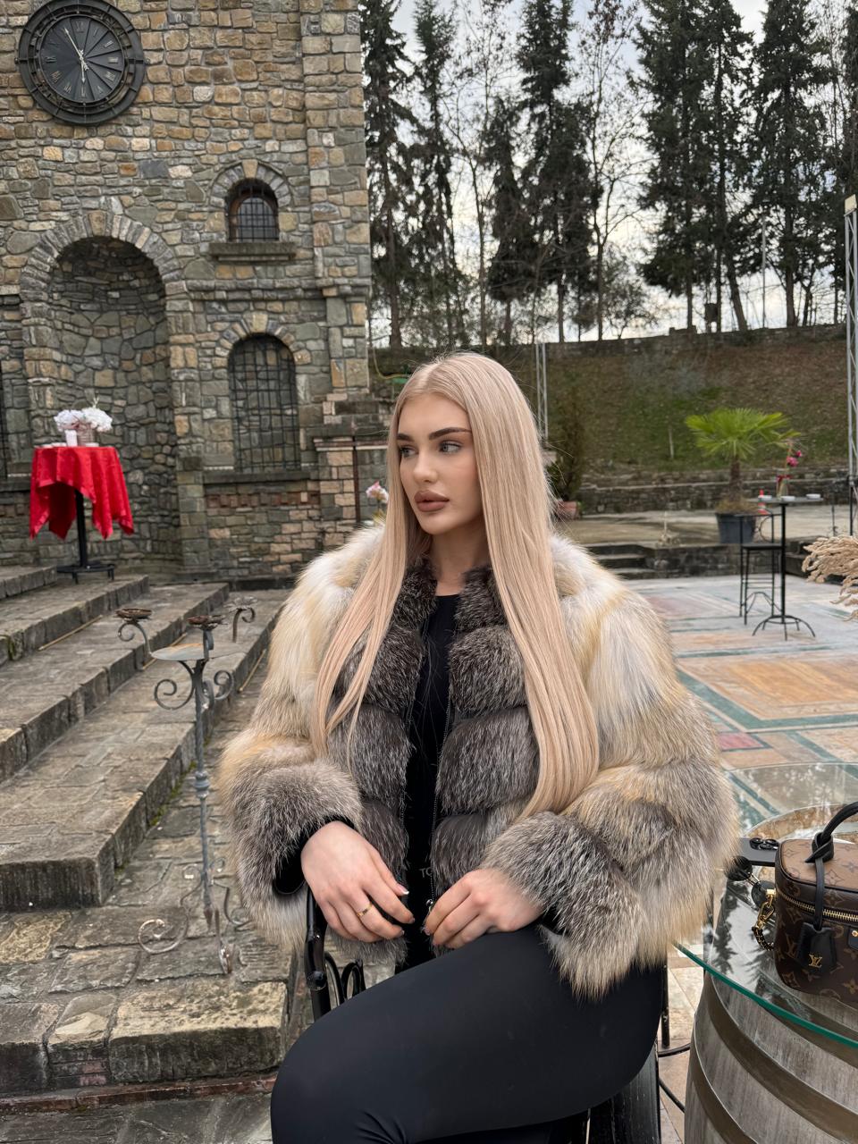 Full fox golden island 2n1 model