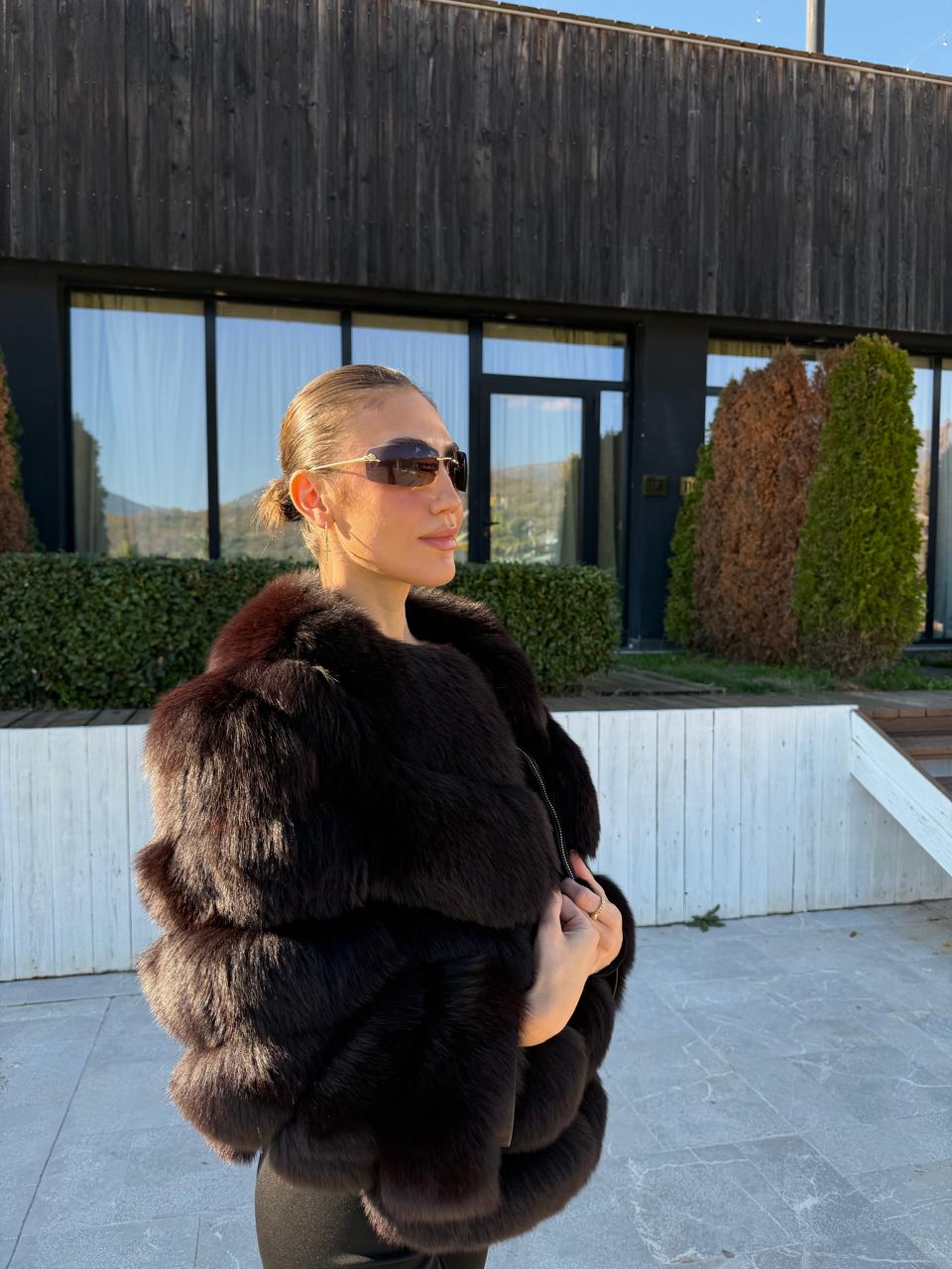 Dark chocolate 2n1 fox model