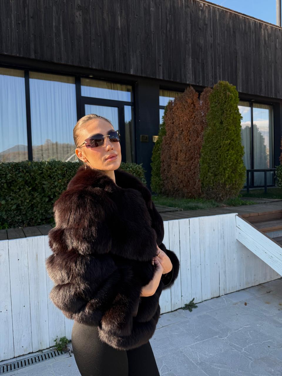 Dark chocolate 2n1 fox model