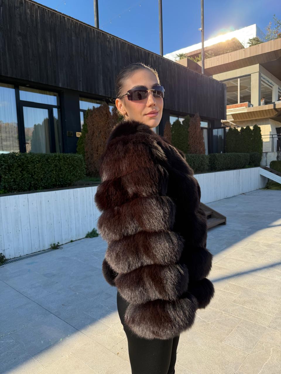 Dark chocolate 2n1 fox model